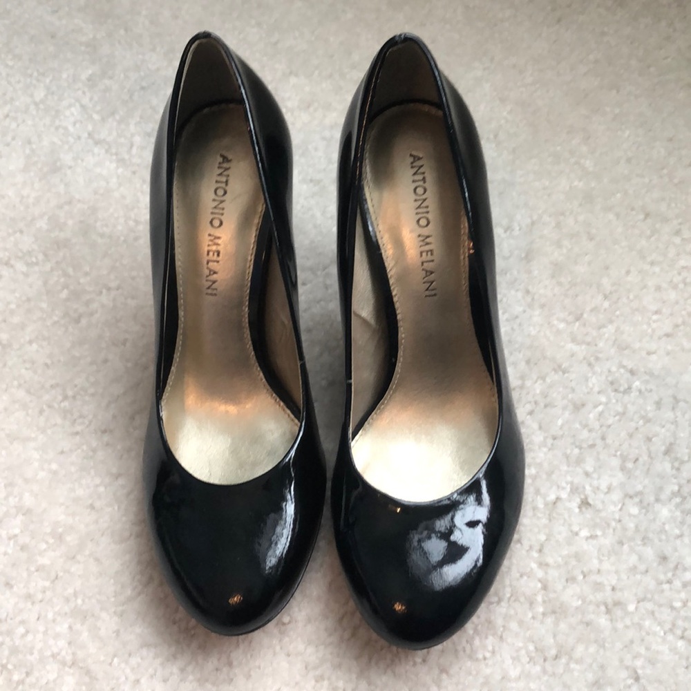 Black Antonio Melani Heels